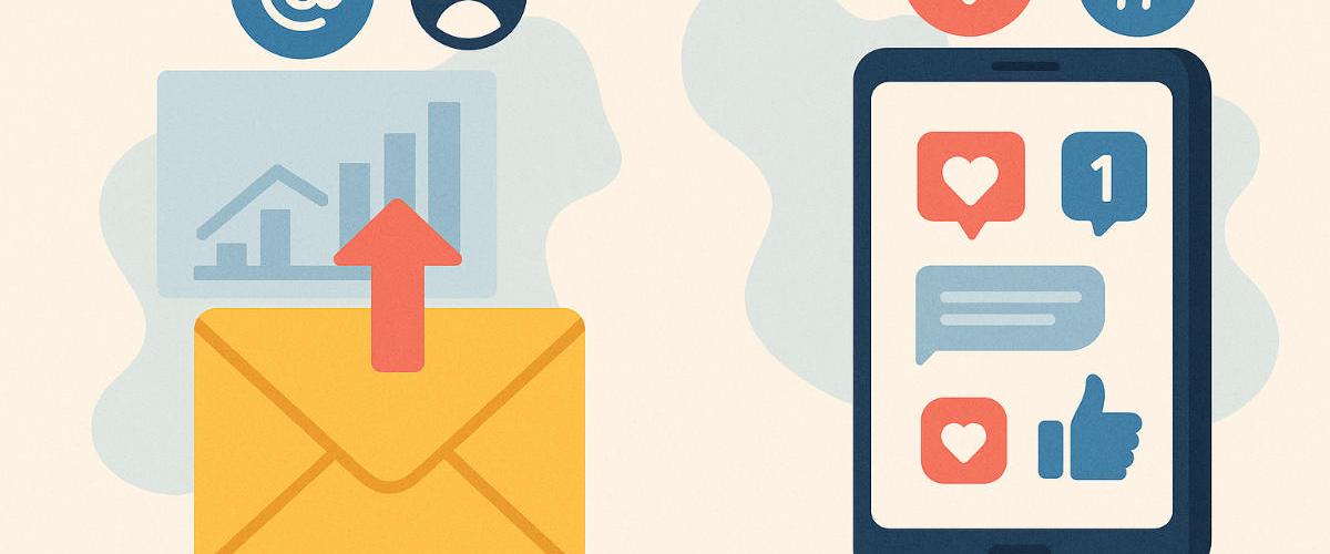 Marketing, Email vs. Social Media: What Works Best in 2025